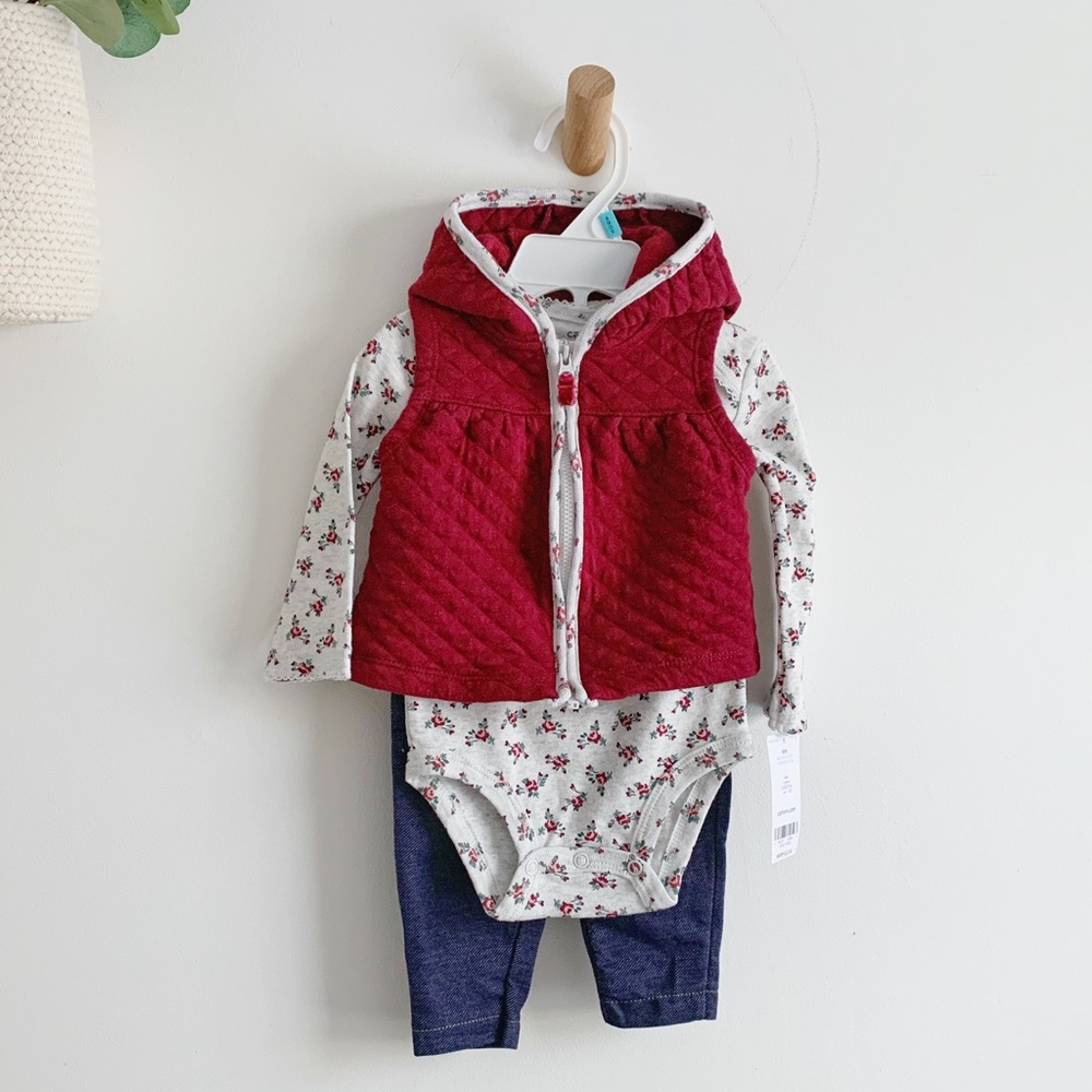 Sweet Carter’s 3-Piece Outfit 💗
